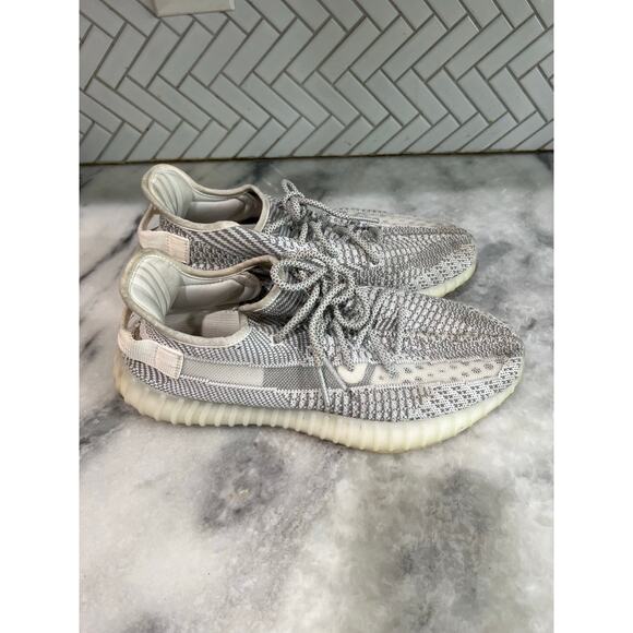 adidas Yeezy Boost 350 V2 Static Non-Reflective Sz 10.5 Men’s Authentic main image 6